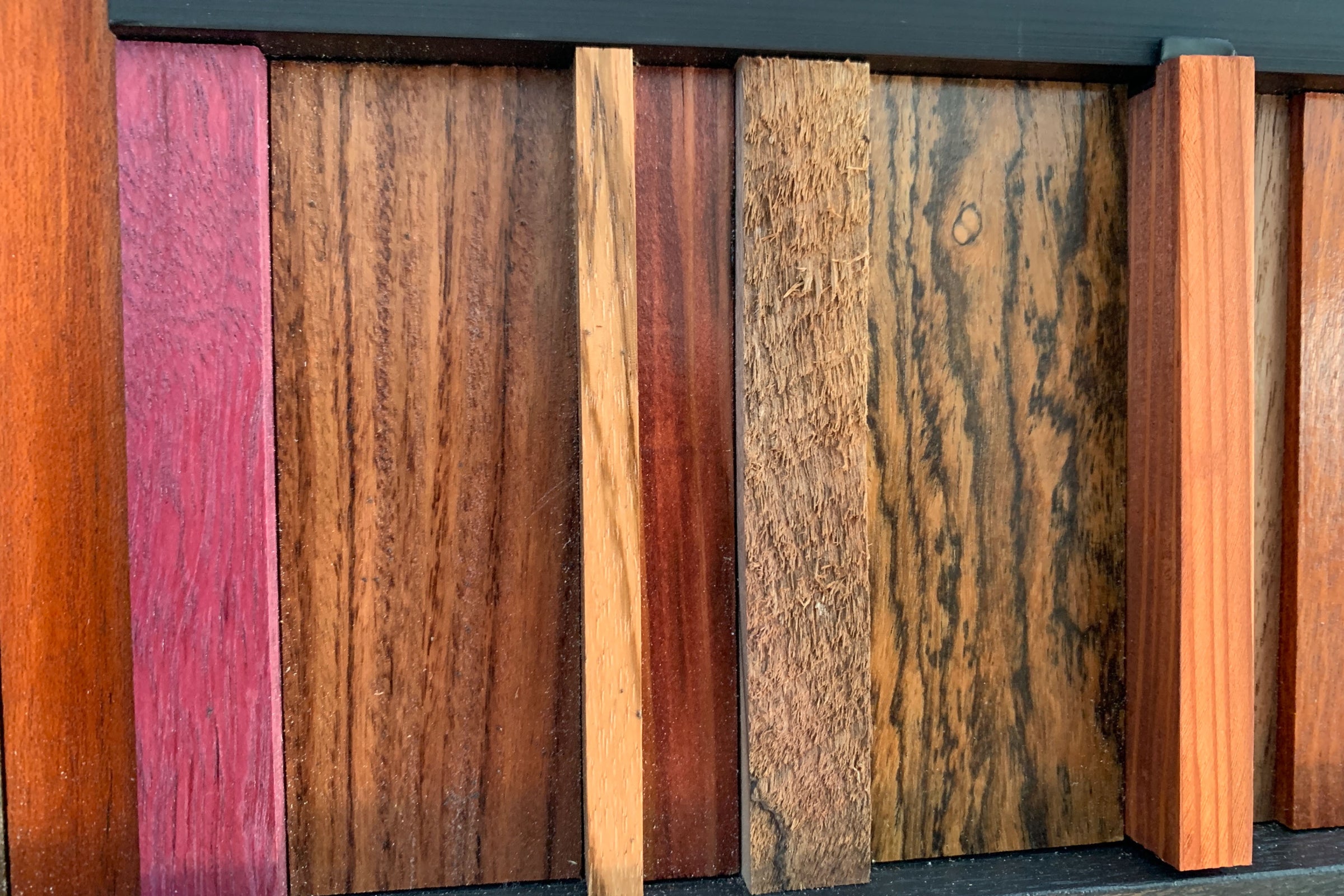 Exotic Wood - Full Size Mirror