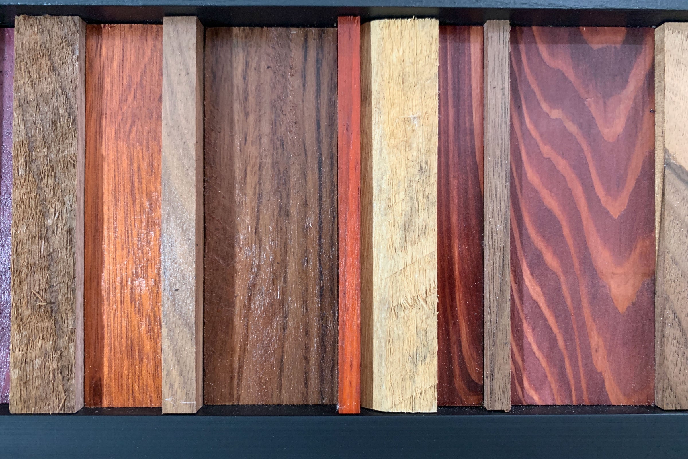Exotic Wood - Full Size Mirror