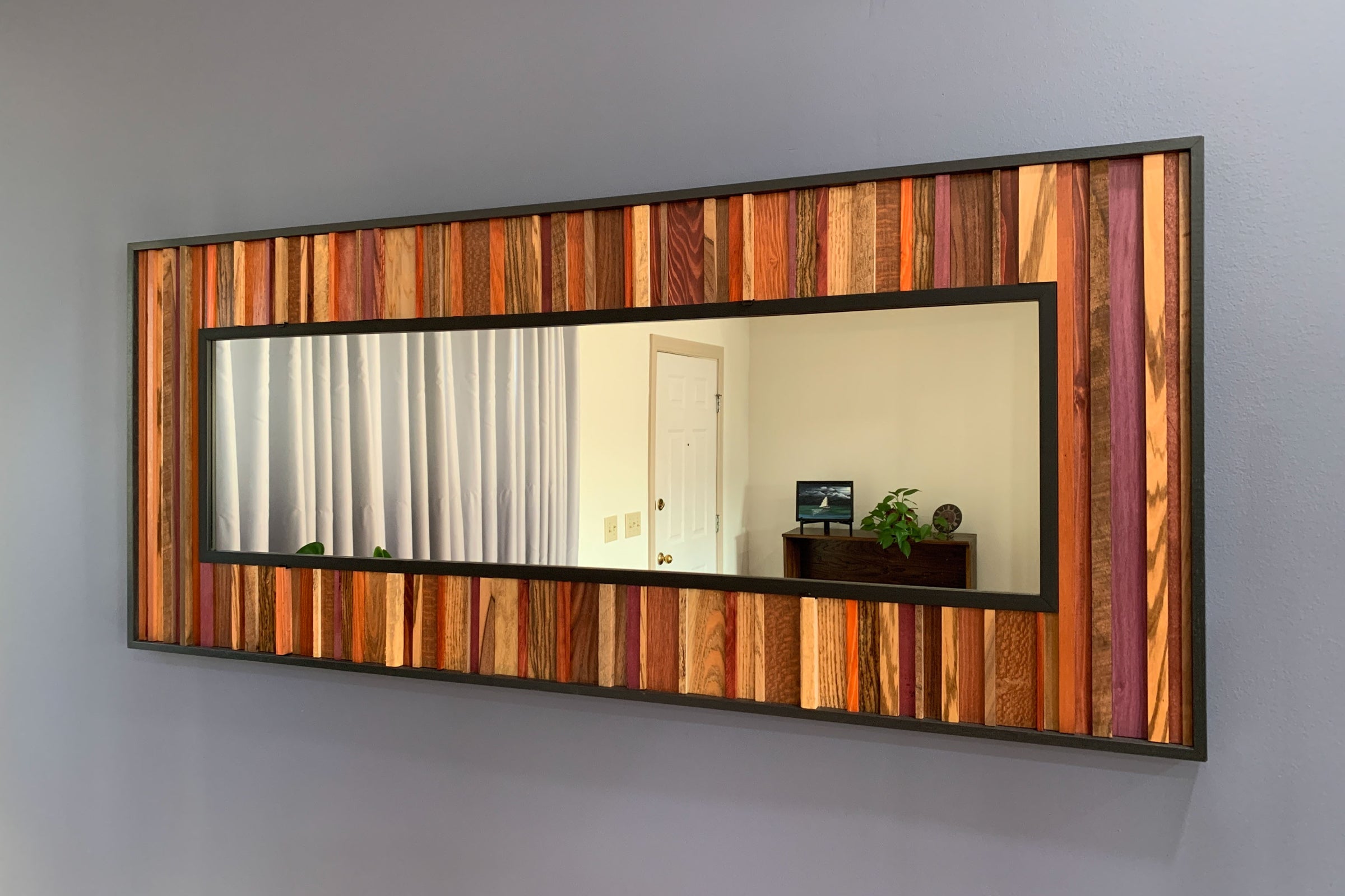 Exotic Wood - Full Size Mirror