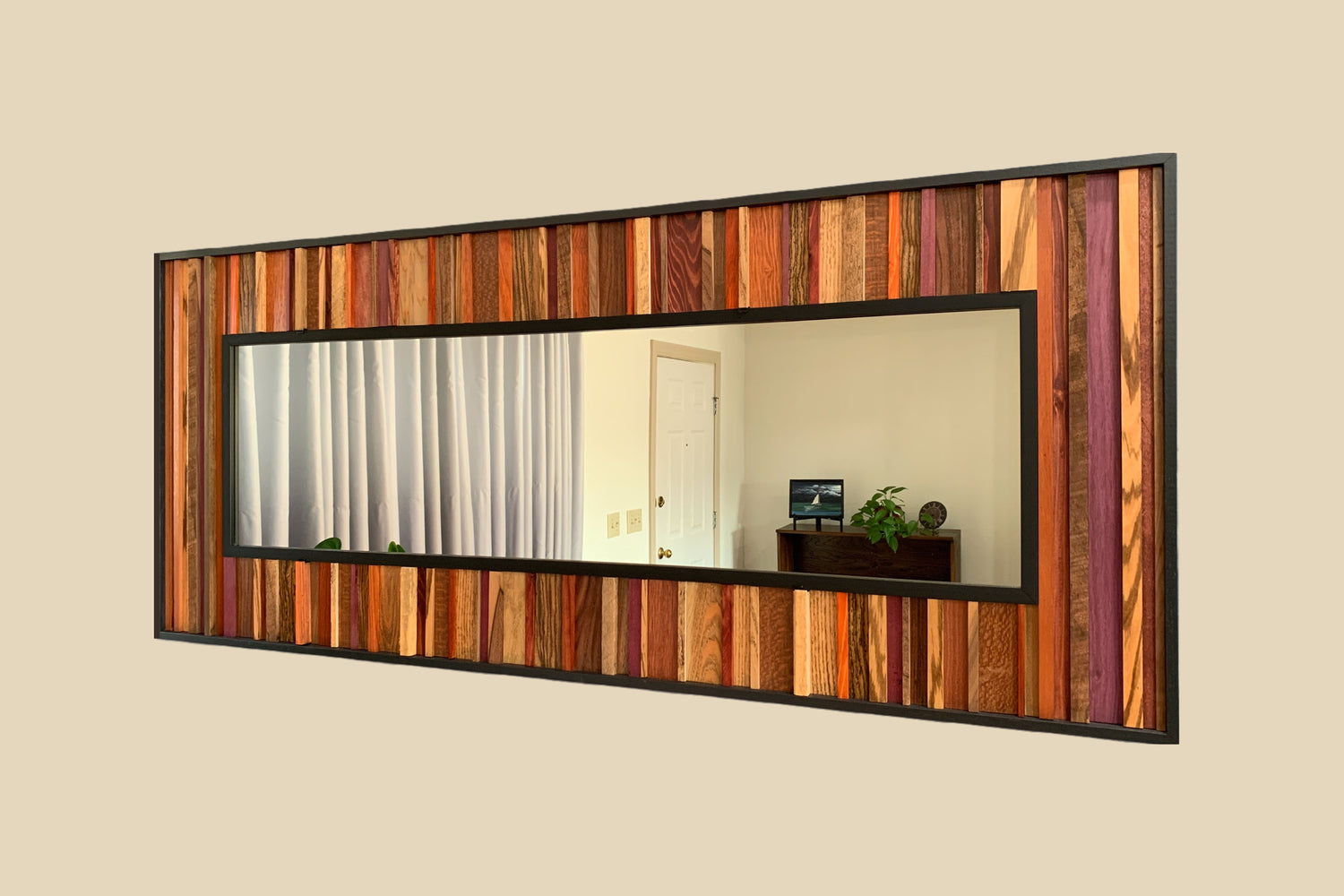 Exotic Wood - Full Size Mirror