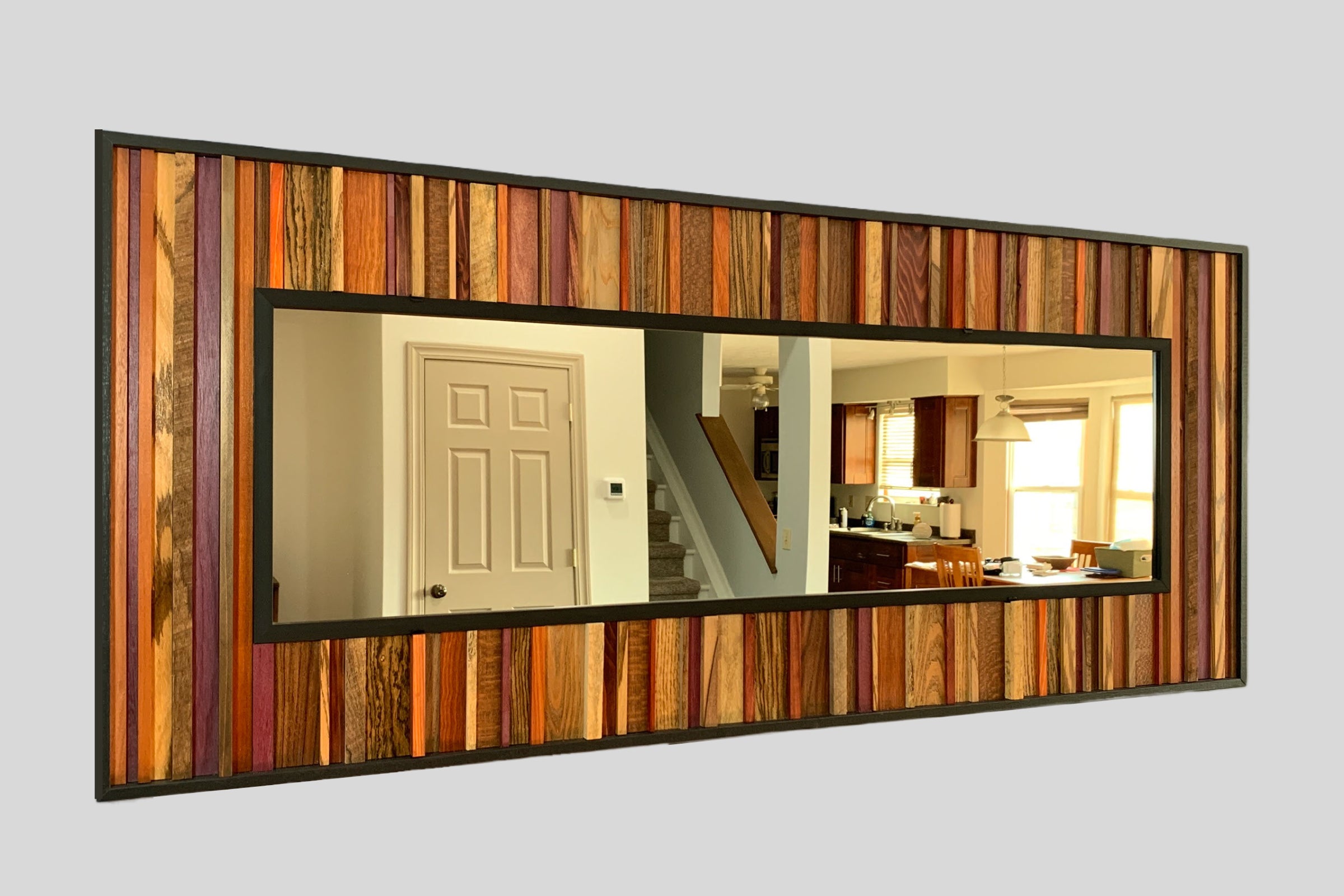 Exotic Wood - Full Size Mirror