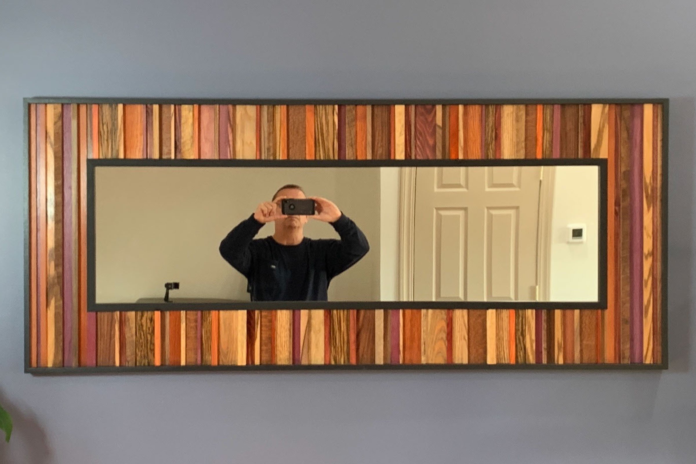 Exotic Wood - Full Size Mirror