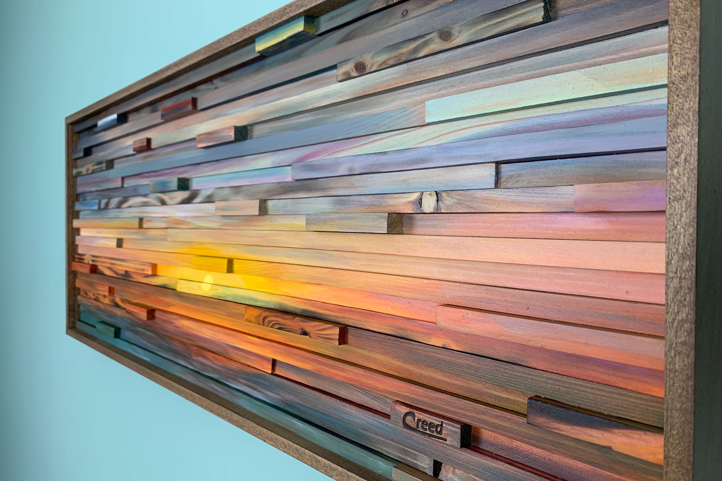 Ocean At Dusk Evening Sunset Impression