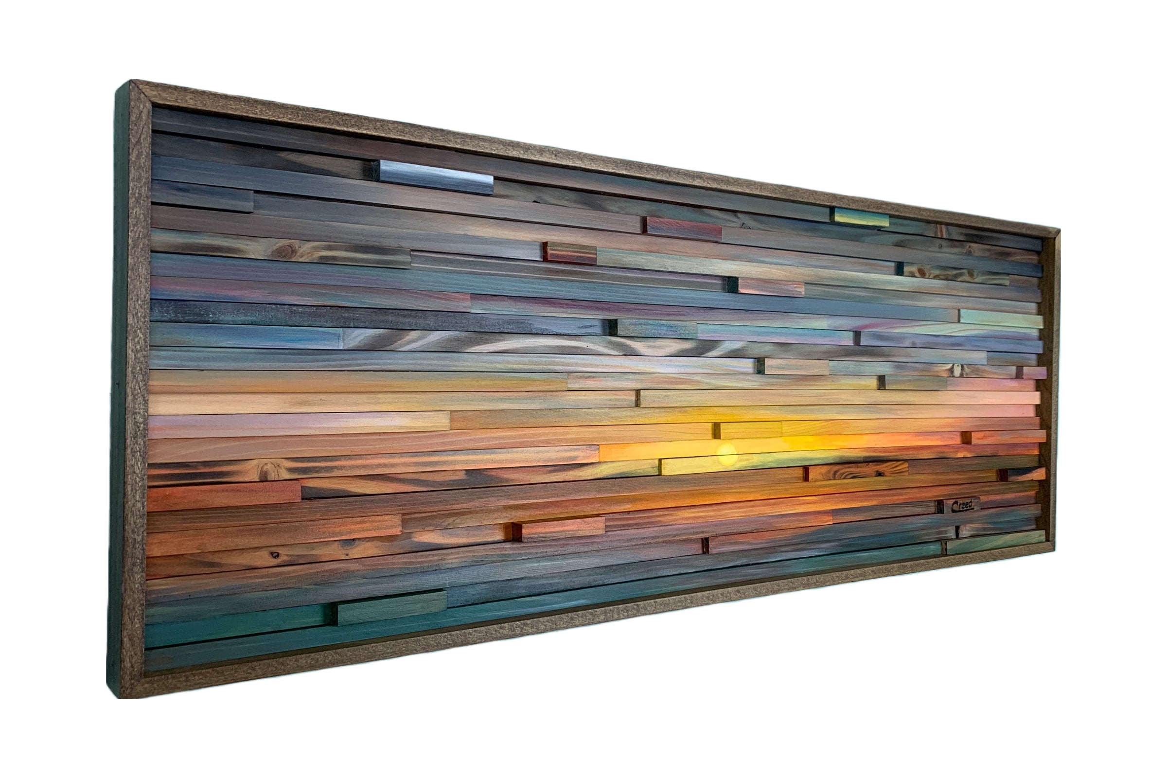 Ocean At Dusk Evening Sunset Impression