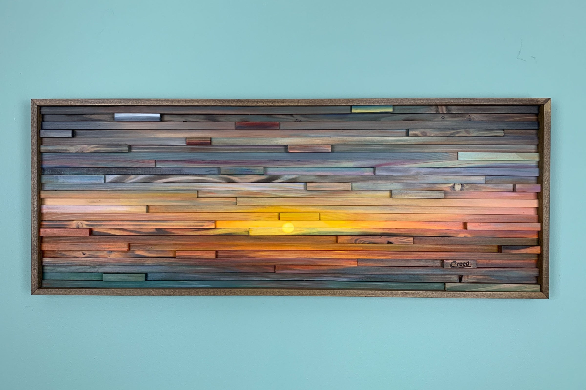 Ocean At Dusk Evening Sunset Impression