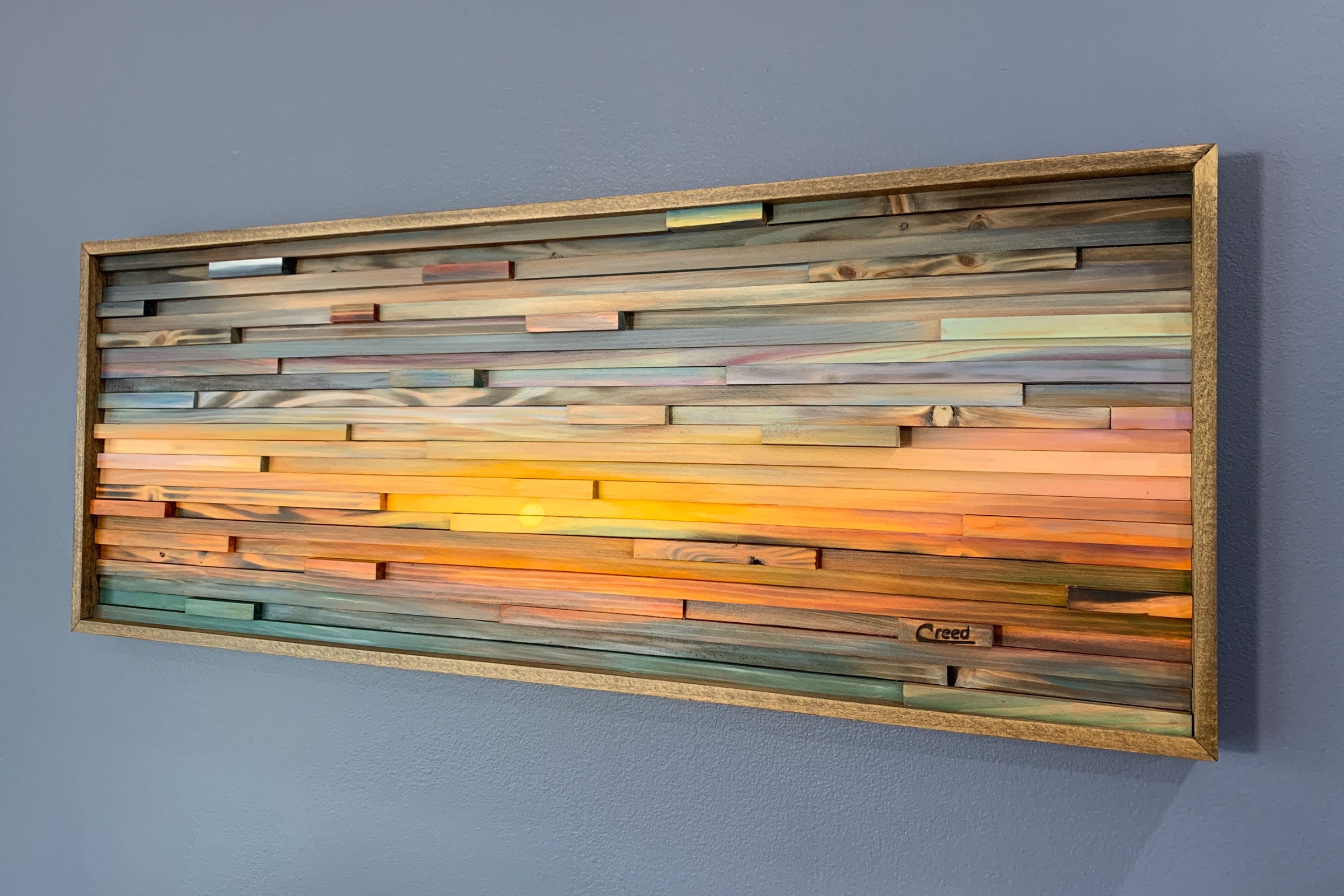 Ocean At Dusk Evening Sunset Impression