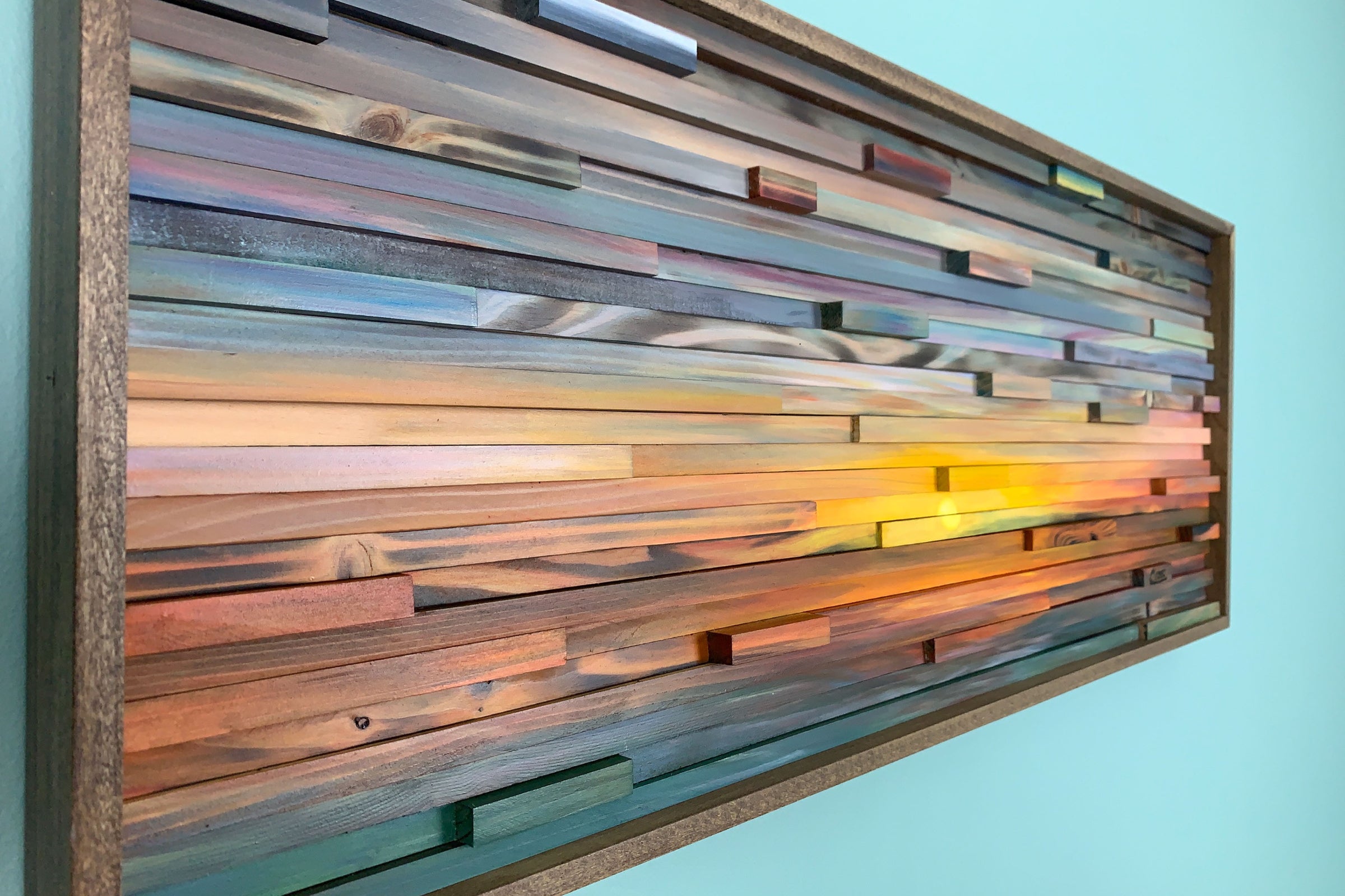 Ocean At Dusk Evening Sunset Impression