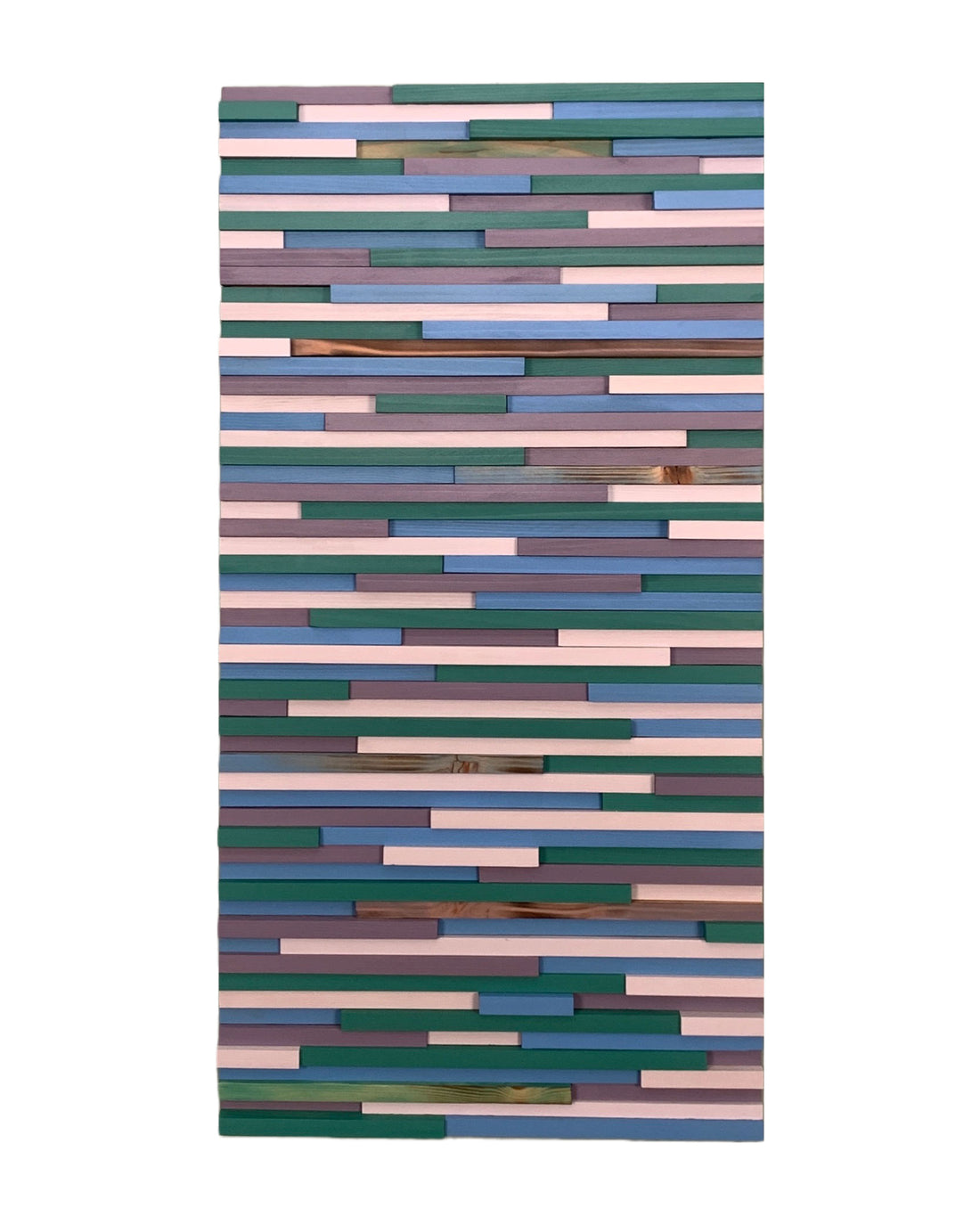 Blue Gray Green Abstract Modern Wall Art