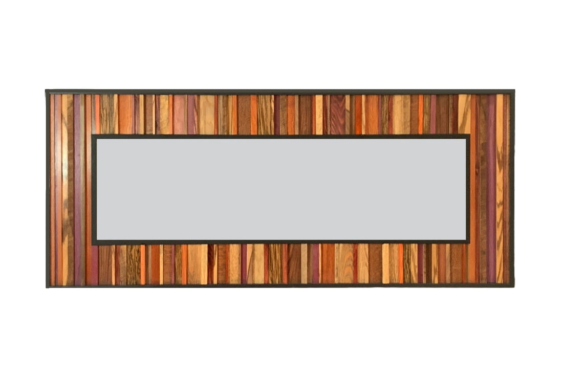 Exotic Wood - Full Size Mirror