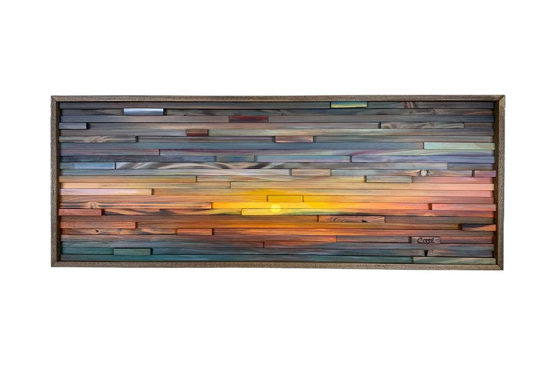 Ocean At Dusk Evening Sunset Impression